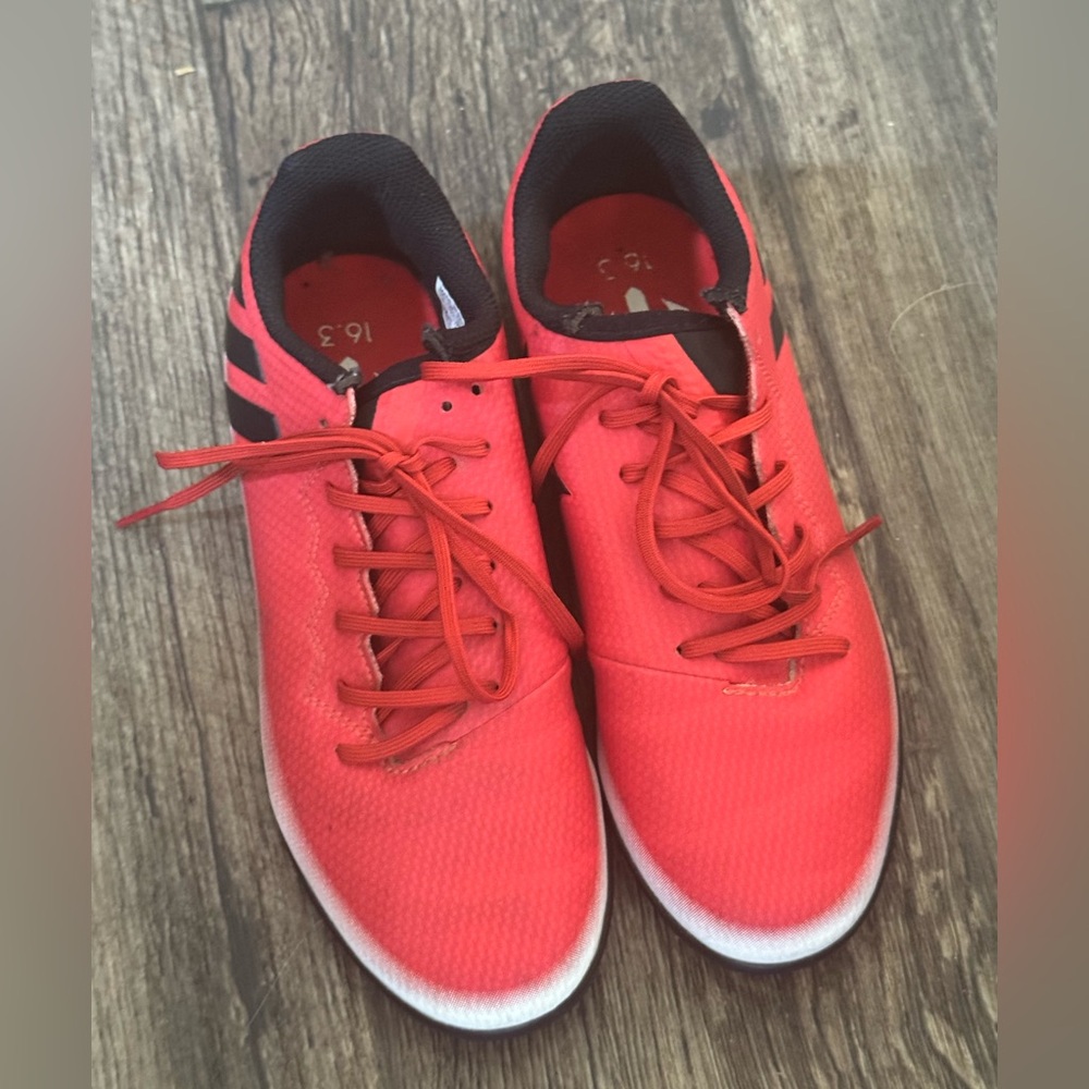 adidas Red and Black Shoes